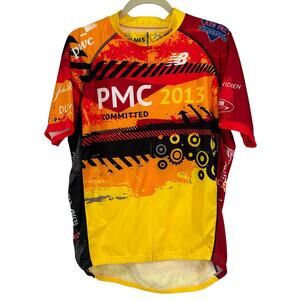 New Balance 2013 PMC Short Sleeves Quarter Zip Cycling Shirt XL